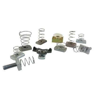 Unistrut Square Channel Nut C型鋼のための12mm炭素鋼のチャネル