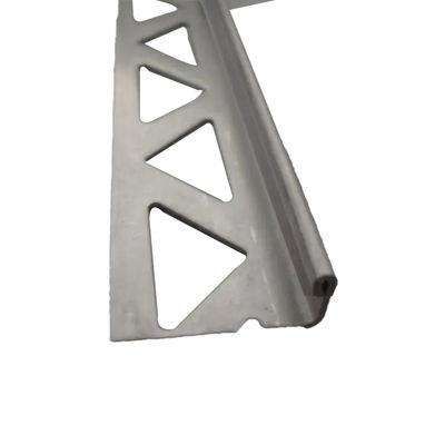 品質  Brushed Stainless Steel Corner Tile Trim Edging Wall Decoration L Profile Polished 工場