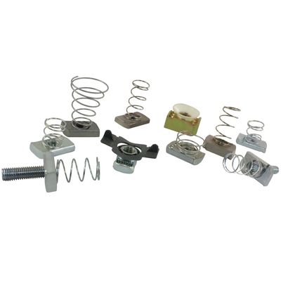 品質  Carbon Steel M10 M12 Spring Wing Nut for Channel Steel 工場