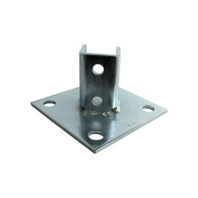 購入 HDG Steel Channel Post Base for Industrial Fittings online manufacture